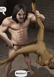 Ferres fansadox 541 The levite and his concubine - Things are bad for female slaves under a brutal and violent roof