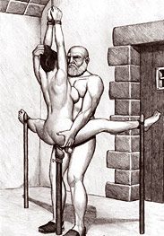 Punishment - whip those big tits harder, honey, make the slave dance on my cock by Badia